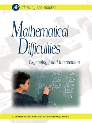 cover image of Mathematical Difficulties